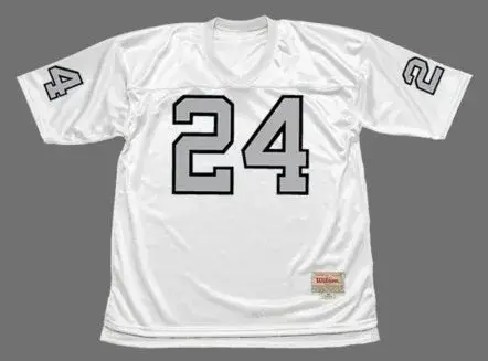 WILLIE BROWN Oakland Raiders 1970 Away Throwback NFL Football Jersey