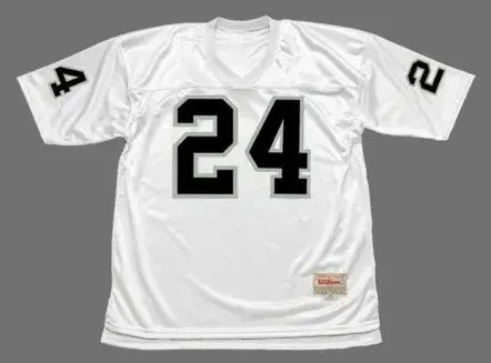 WILLIE BROWN Oakland Raiders 1976 Away Throwback NFL Football Jersey