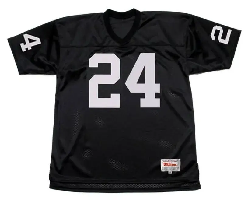 WILLIE BROWN Oakland Raiders 1976 Throwback Home NFL Football Jersey