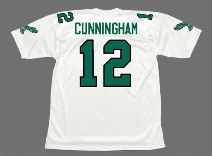 RANDALL CUNNINGHAM Philadelphia Eagles 1994 Away Throwback NFL Football Jersey 