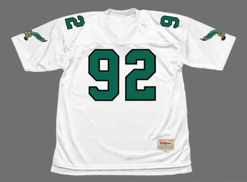 REGGIE WHITE Philadelphia Eagles 1990 Throwback NFL Football Jersey