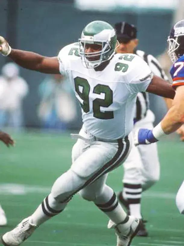 REGGIE WHITE Philadelphia Eagles 1990 Throwback NFL Football Jersey 