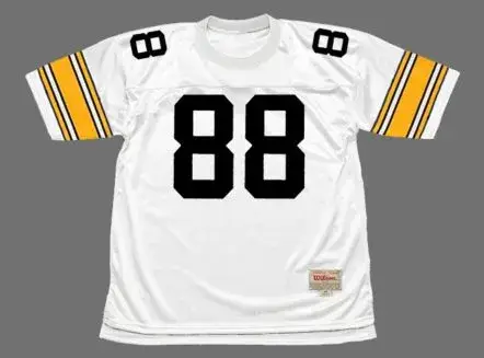 LYNN SWANN Pittsburgh Steelers 1975 Throwback Away NFL Football Jersey