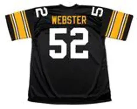 MIKE WEBSTER Pittsburgh Steelers 1979 Throwback Home NFL Football Jersey 