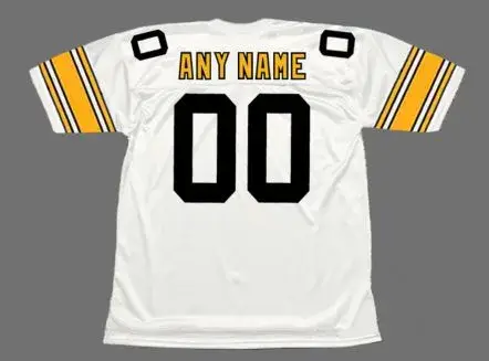 PITTSBURGH STEELERS 1970’s Throwback Away NFL Jersey Customized “Any Name & Number(s)” 