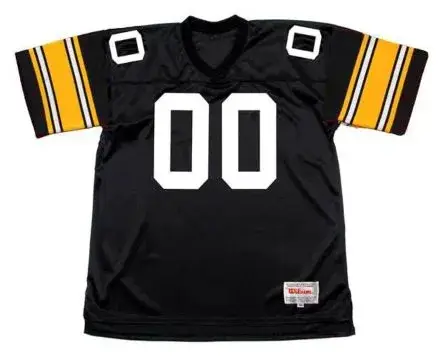 PITTSBURGH STEELERS 1970’s Throwback Home NFL Jersey Customized “Any Name & Number(s)”