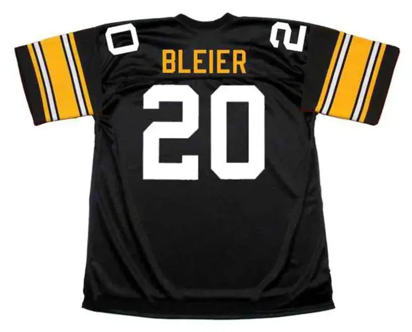 ROCKY BLEIER Pittsburgh Steelers 1979 Throwback Home NFL Football Jersey 