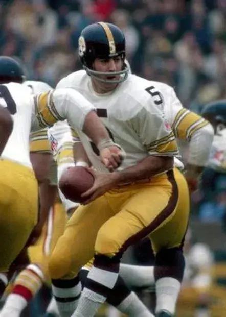 TERRY HANRATTY Pittsburgh Steelers 1969 Throwback NFL Football Jersey 