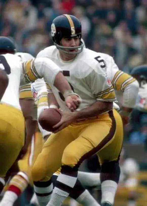 TERRY HANRATTY Pittsburgh Steelers 1969 Throwback NFL Football Jersey 