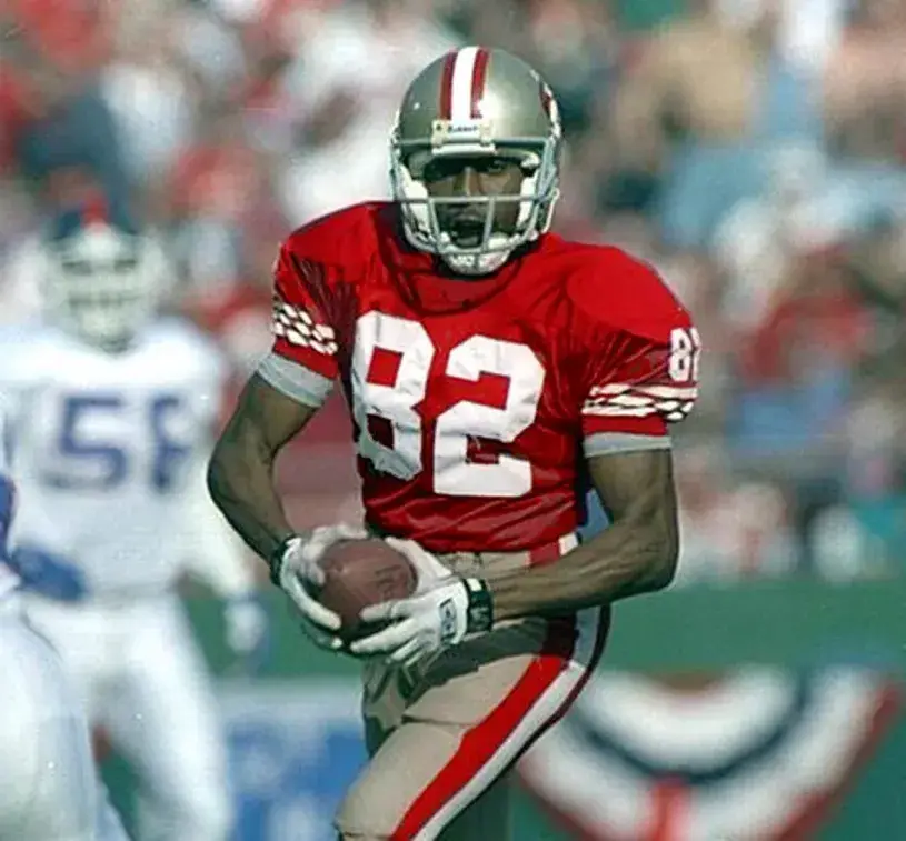 JOHN TAYLOR San Francisco 49ers 1988 Throwback Home NFL Football Jersey 