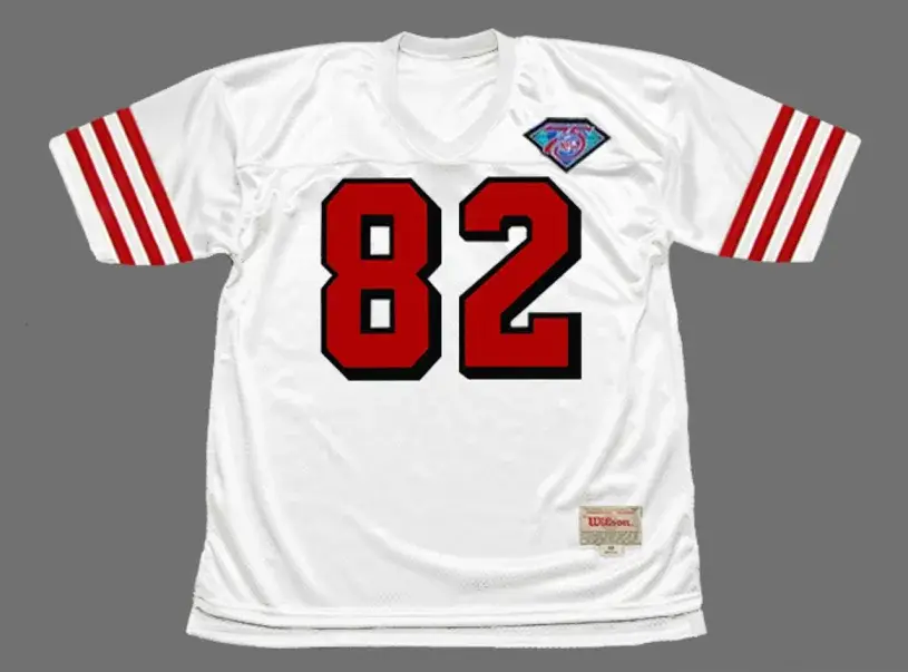 JOHN TAYLOR San Francisco 49ers 1994 Throwback Away NFL Football Jersey