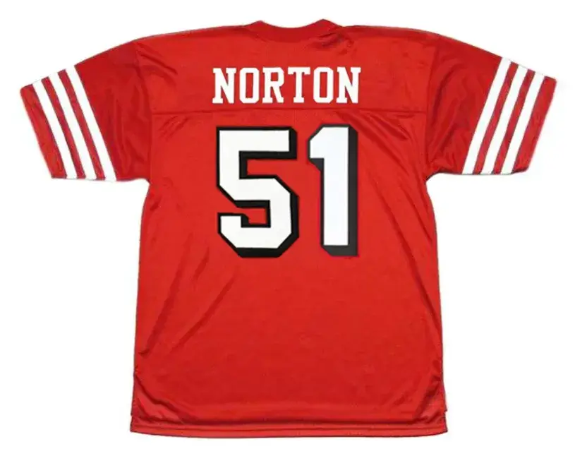 KEN NORTON San Francisco 49ers 1994 Throwback Home NFL Football Jersey 