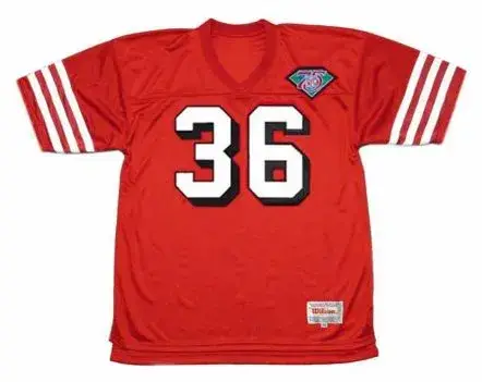 MERTON HANKS San Francisco 49ers 1994 Throwback Home NFL Football Jersey