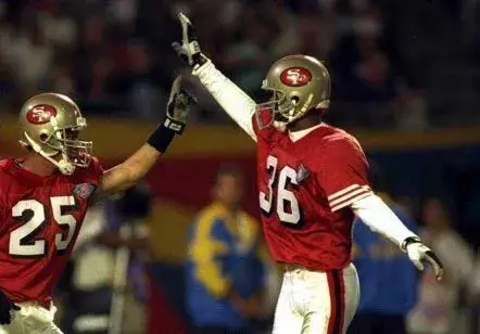 MERTON HANKS San Francisco 49ers 1994 Throwback Home NFL Football Jersey 