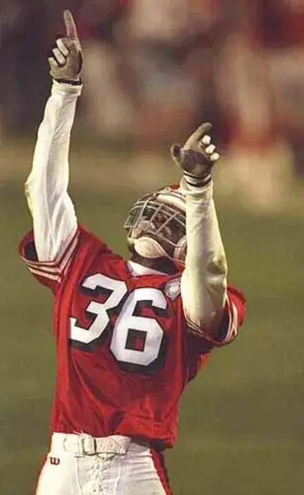 MERTON HANKS San Francisco 49ers 1994 Throwback Home NFL Football Jersey 