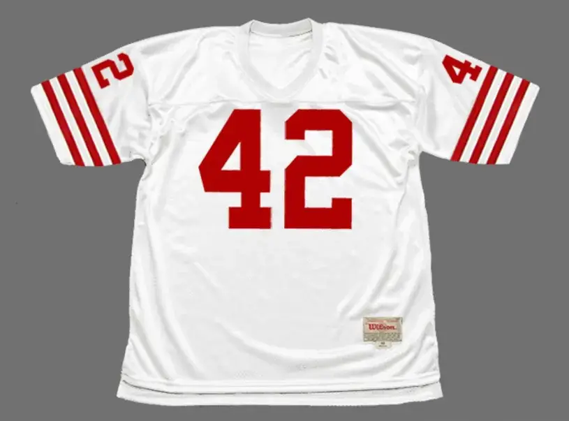 RONNIE LOTT San Francisco 49ers 1988 Throwback Away NFL Football Jersey