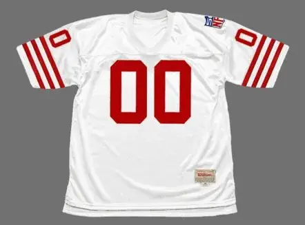 SAN FRANCISCO 49ers 1969 Throwback Away NFL Jersey Customized “Any Name & Number(s)”