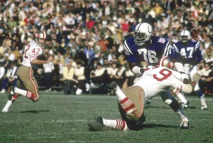 SAN FRANCISCO 49ers 1969 Throwback Away NFL Jersey Customized “Any Name & Number(s)” 
