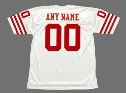 SAN FRANCISCO 49ers 1980’s Throwback Away NFL Jersey Customized “Any Name & Number(s)” 