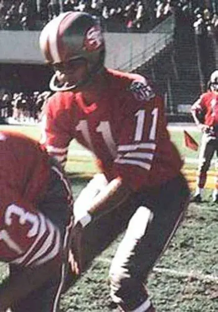 STEVE SPURRIER San Francisco 49ers 1969 Throwback NFL Football Jersey 