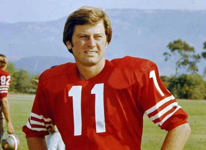 STEVE SPURRIER San Francisco 49ers 1969 Throwback NFL Football Jersey 