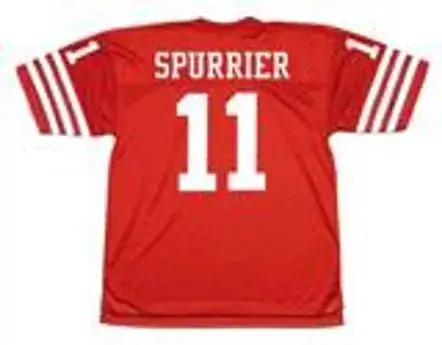 STEVE SPURRIER San Francisco 49ers 1973 Throwback Home NFL Football Jersey 
