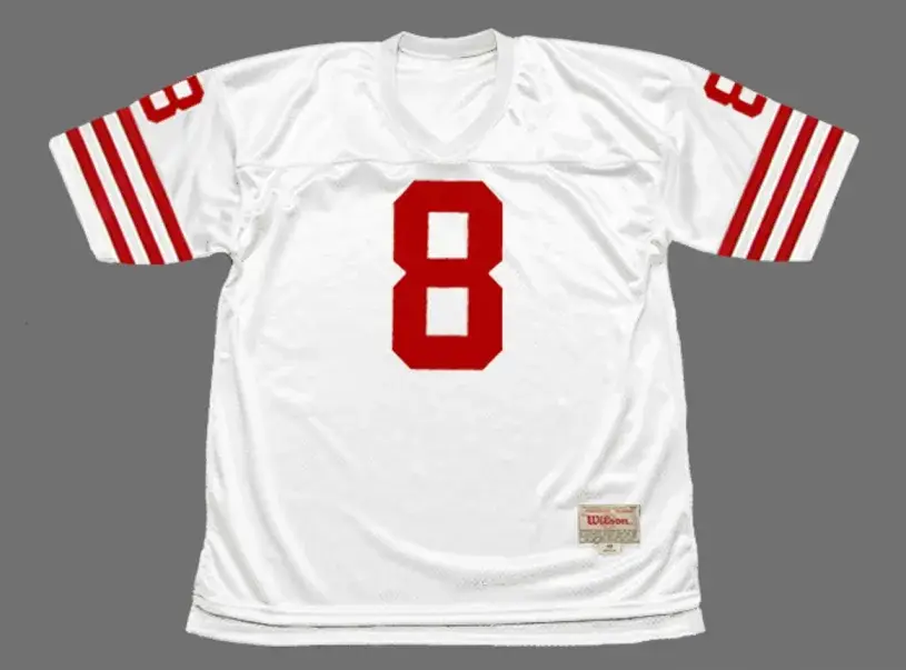STEVE YOUNG San Francisco 49ers 1988 Throwback Away NFL Football Jersey