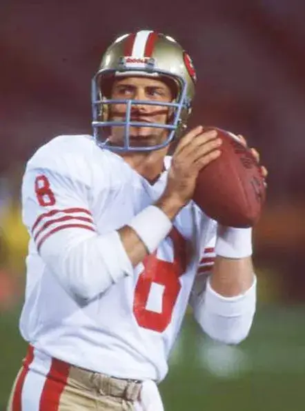 STEVE YOUNG San Francisco 49ers 1988 Throwback Away NFL Football Jersey 