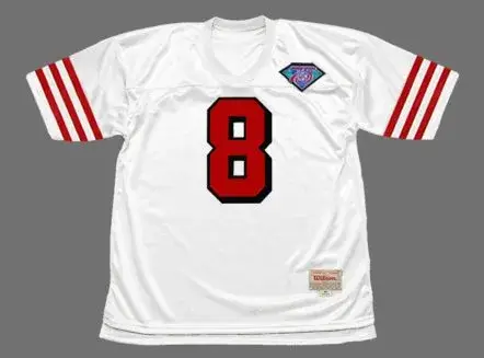 STEVE YOUNG San Francisco 49ers 1994 Throwback Away NFL Football Jersey