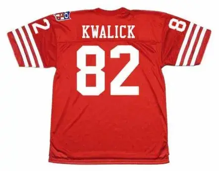 TED KWALICK San Francisco 49ers 1969 Throwback NFL Football Jersey 
