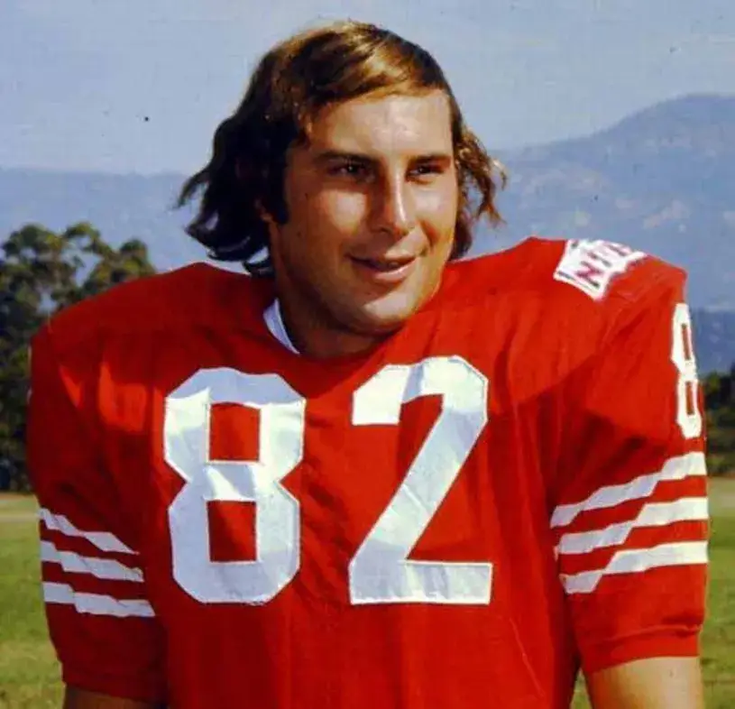 TED KWALICK San Francisco 49ers 1969 Throwback NFL Football Jersey 