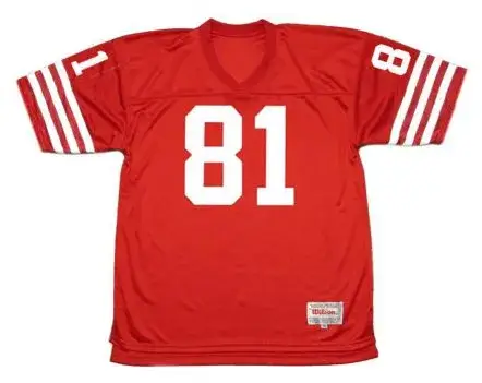 TERRELL OWENS San Francisco 49ers 2002 Throwback Home NFL Football Jersey