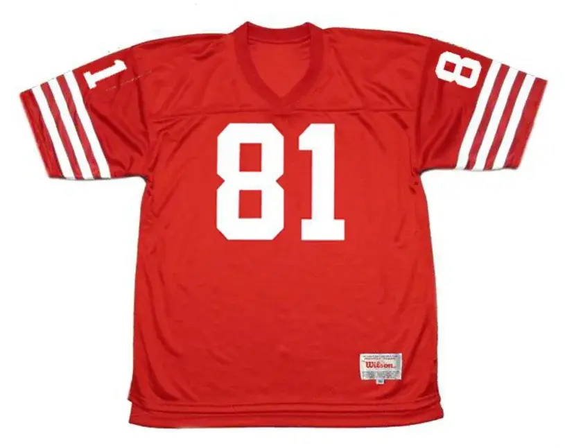TERRELL OWENS San Francisco 49ers 2002 Throwback Home NFL Football Jersey
