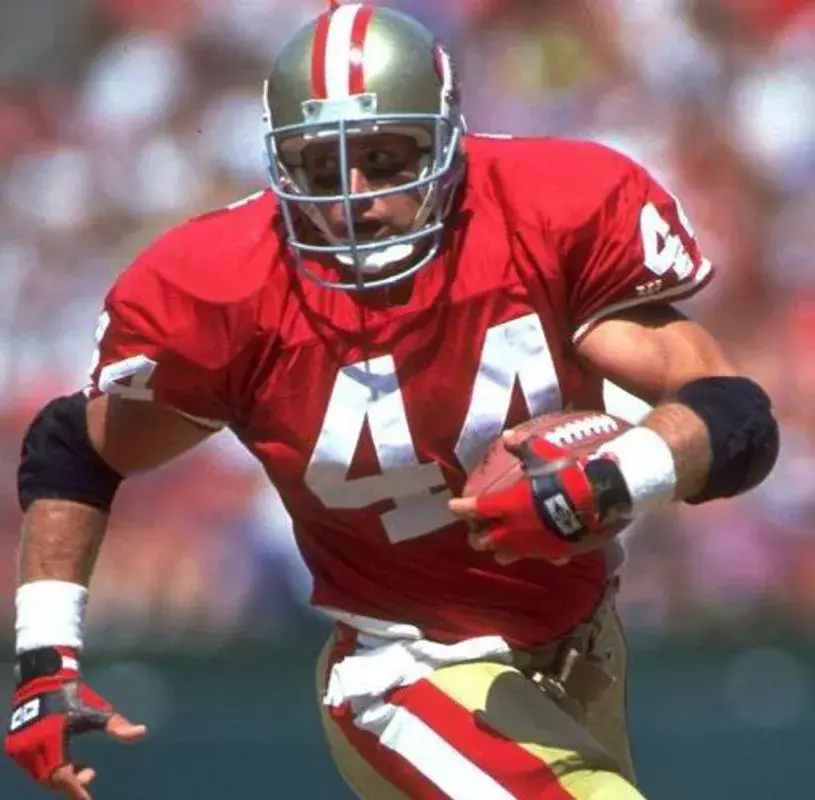 TOM RATHMAN San Francisco 49ers 1988 Throwback Home NFL Football Jersey 