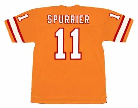 STEVE SPURRIER Tampa Bay Buccaneers 1976 Home Throwback NFL Football Jersey 