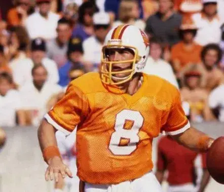 STEVE YOUNG Tampa Bay Buccaneers 1986 Home Throwback NFL Football Jersey 