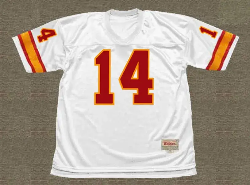 VINNY TESTAVERDE Tampa Bay Buccaneers 1988 Throwback NFL Football Jersey
