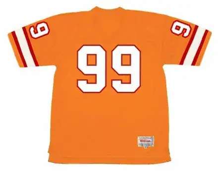 WARREN SAPP Tampa Bay Buccaneers 1996 Home Throwback NFL Football Jersey