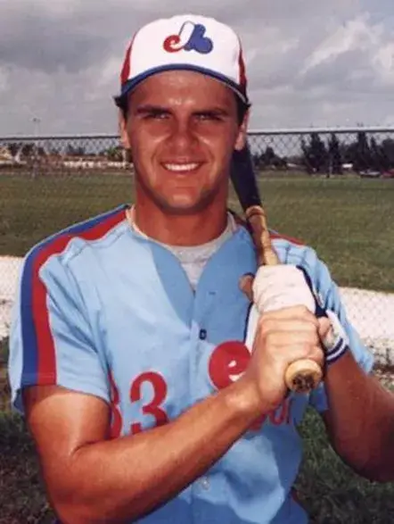 LARRY WALKER Montreal Expos 1989 Majestic Cooperstown Away Baseball Jersey 