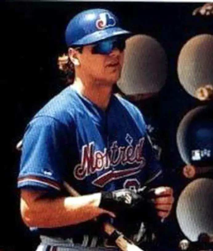 LARRY WALKER Montreal Expos 1994 Majestic Throwback Baseball Jersey 