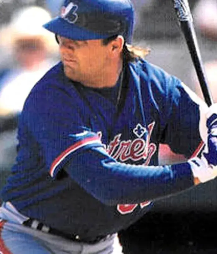 LARRY WALKER Montreal Expos 1994 Majestic Throwback Baseball Jersey 