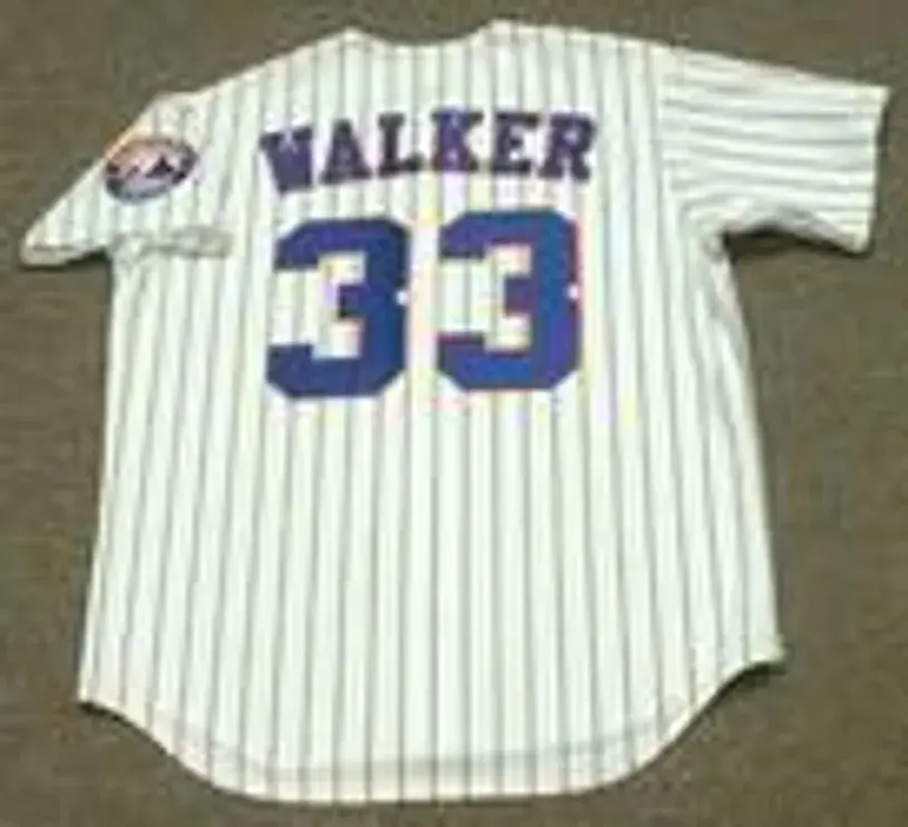 LARRY WALKER Montreal Expos 1994 Majestic Throwback Home Baseball Jersey 