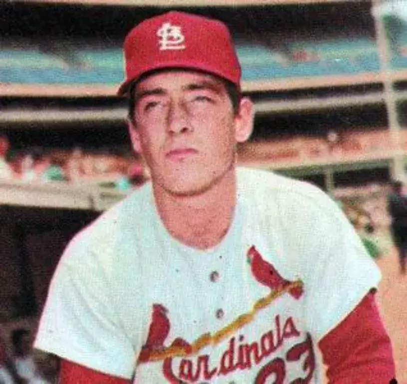 TED SIMMONS St. Louis Cardinals 1970 Home Majestic Throwback Baseball Jersey 
