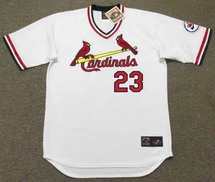TED SIMMONS St. Louis Cardinals 1976 Home Majestic Throwback Baseball Jersey