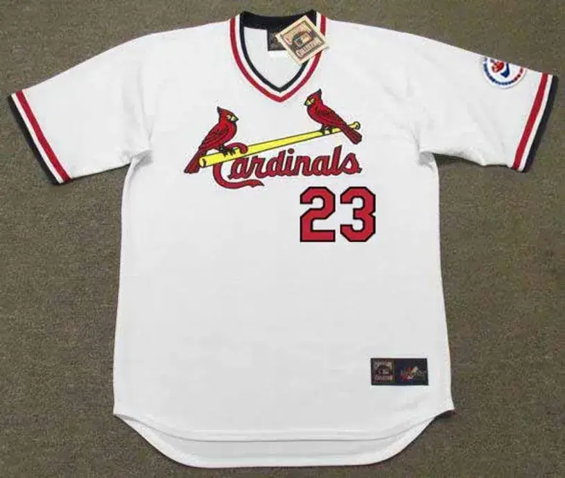TED SIMMONS St. Louis Cardinals 1976 Home Majestic Throwback Baseball Jersey