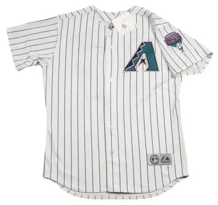 MATT WILLIAMS Arizona Diamondbacks 2001 Majestic Throwback Home Baseball Jersey