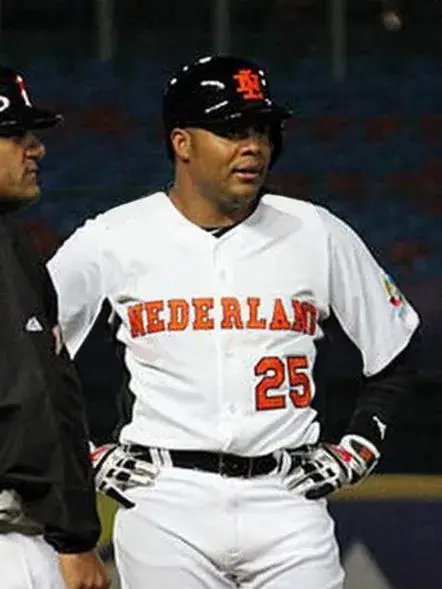 ANDRUW JONES 2006 Netherlands WBC Majestic Throwback Baseball Jersey 