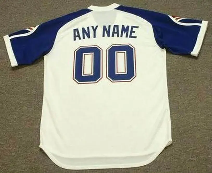 ATLANTA BRAVES 1970’s Home Majestic Throwback Jersey Customized “Any Name & Numbers” 