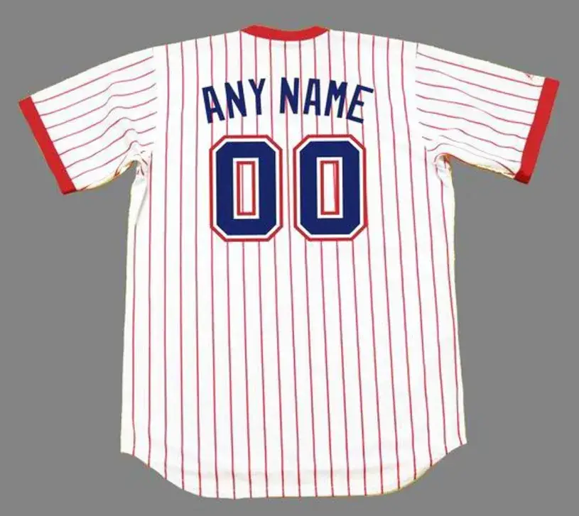 ATLANTA BRAVES 1976 Home Majestic Throwback Jersey Customized “Any Name & Numbers” 