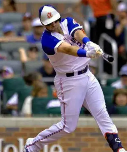 AUSTIN RILEY Atlanta Braves 1970’s Away Majestic Throwback Baseball Jersey 